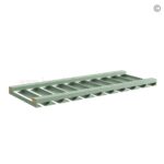 Jade Green Shaker Stem Glass Holders
