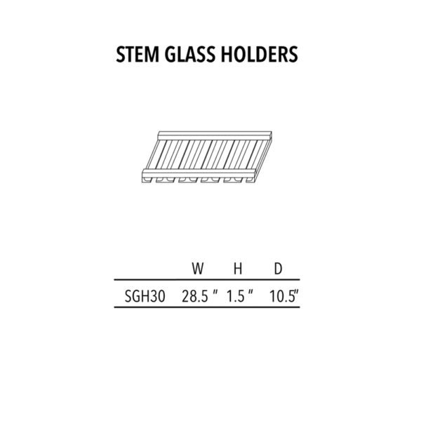 Stem glass holders
