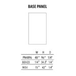 Jade Green Shaker Base Panel - Image 2