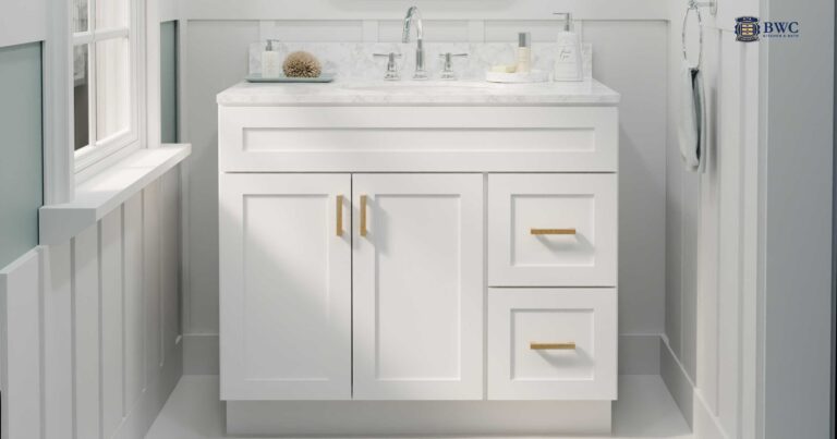 freestanding vanity