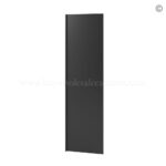 Slim Black Shaker Refrigerator End Panel Veneer
