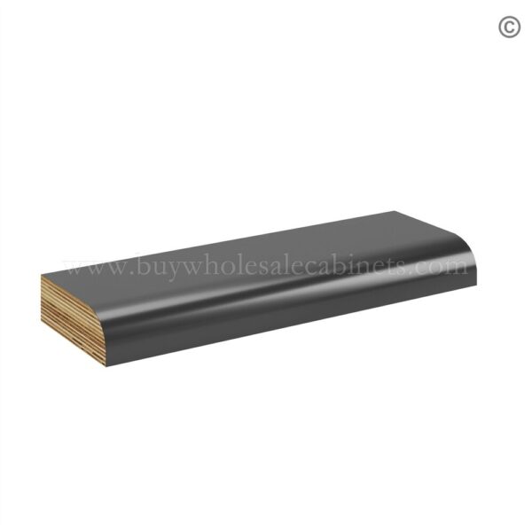 93 slim black shaker scribe moulding