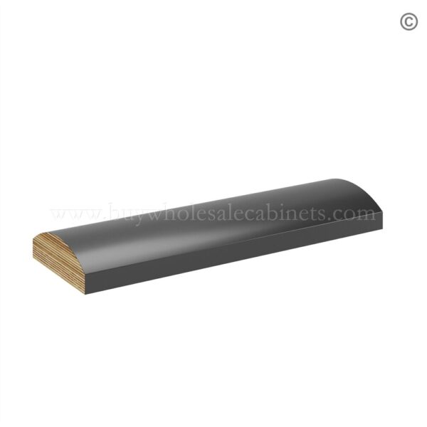 94 slim black shaker batten moulding