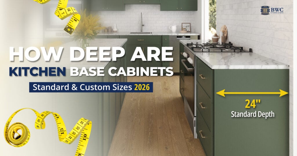 How Deep Are Kitchen Cabinets