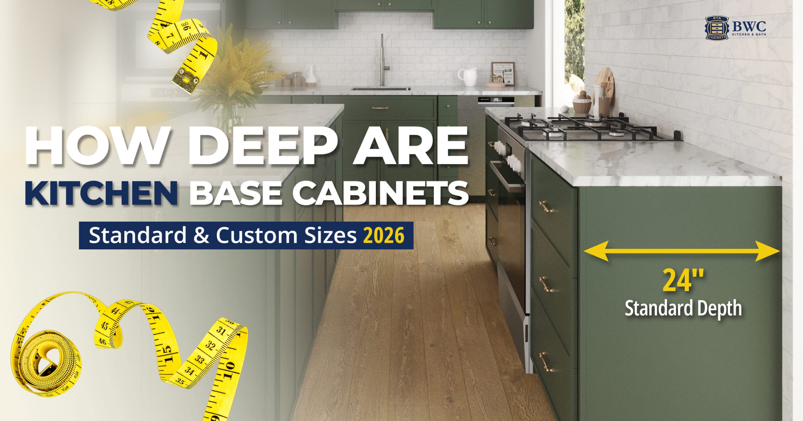 How Deep Are Kitchen Cabinets