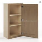 Rustic Wood Shaker 36" H Single Door Wall Cabinet - Image 3