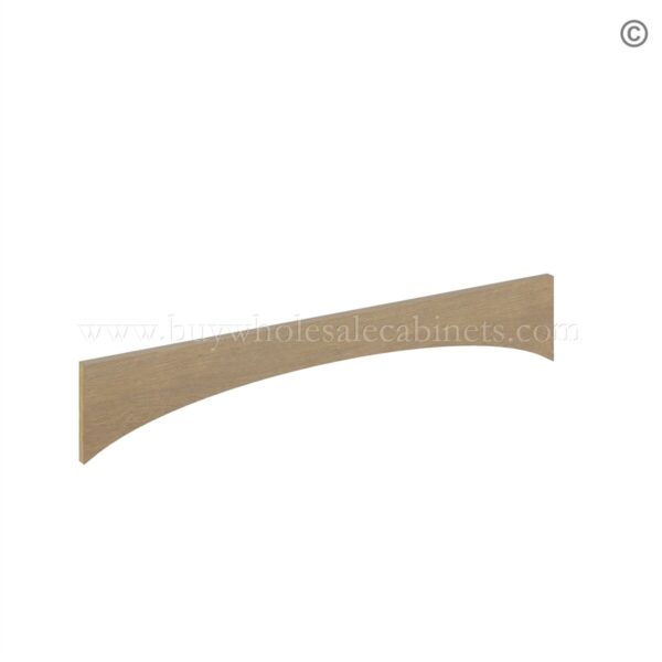 124 rustic wood arched valence