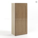 Rustic Wood Shaker 42" H Single Door Wall Cabinet - Image 2