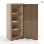 Rustic Wood Shaker 42" H Single Door Wall Cabinet - Image 3
