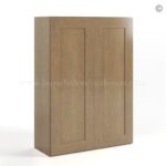 Rustic Wood Shaker 42 H Double Door Wall Cabinet