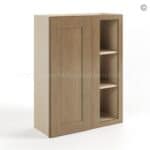 Rustic Wood Shaker 36" H Wall Blind Cabinet - Image 2