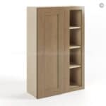 Rustic Wood Shaker 42" H Wall Blind Cabinet - Image 2