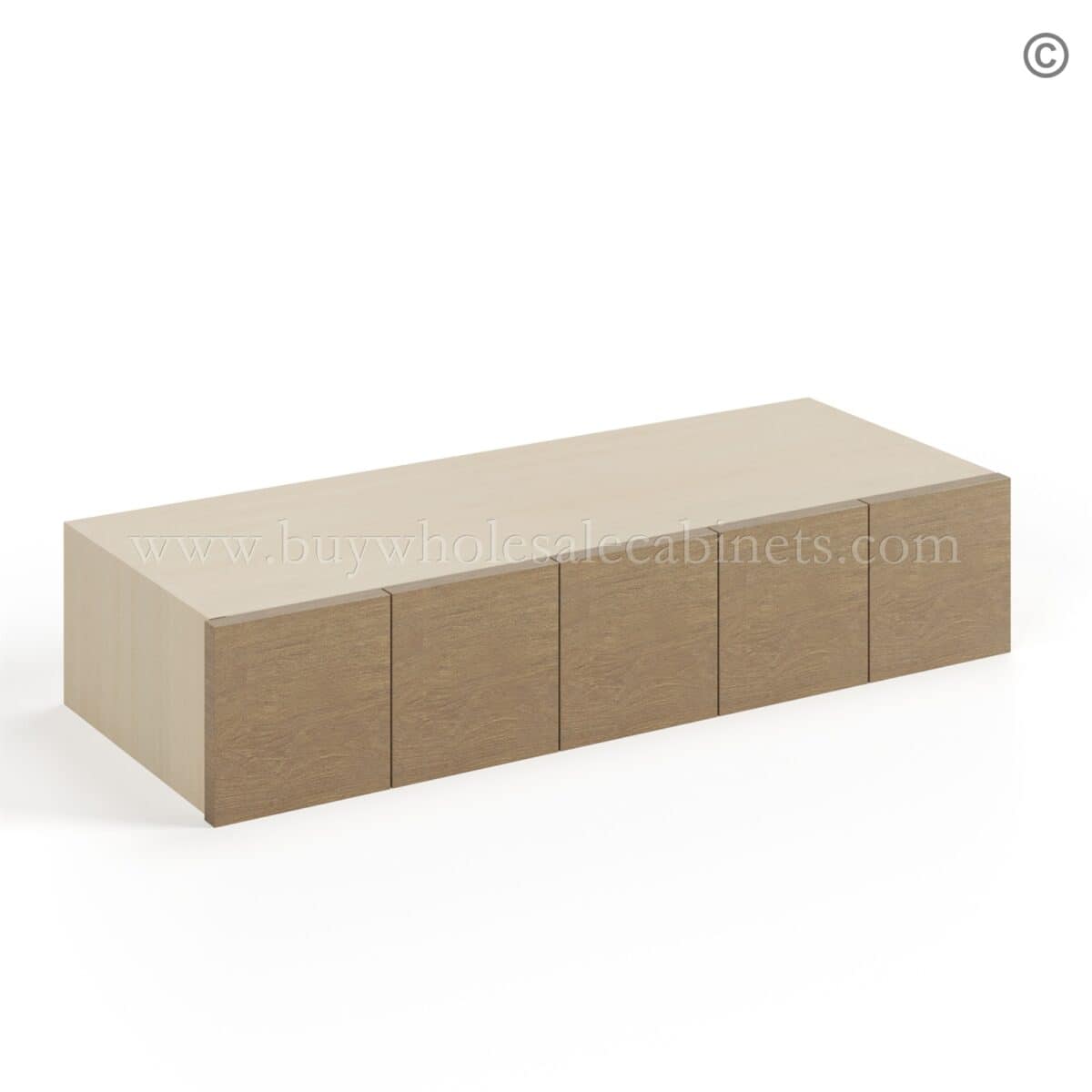 Rustic Wood Shaker Wall Spice Drawer - Image 2