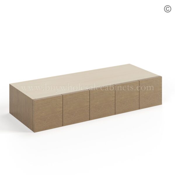 Rustic Wood Shaker Wall Spice Drawer