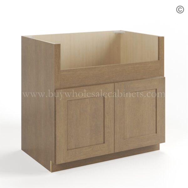 Rustic Wood Shaker Farmhouse Sink Base