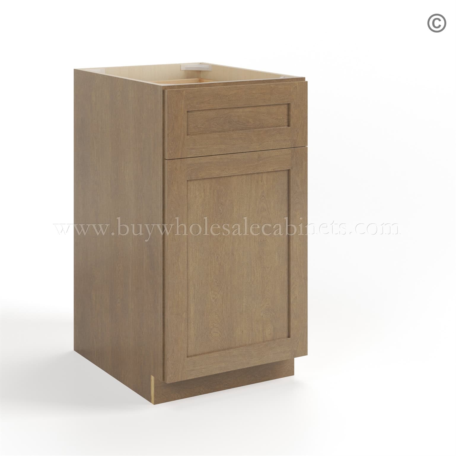 wood cabinets