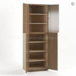 Rustic Wood Shaker 30" W Utility Pantry Cabinet - Image 3