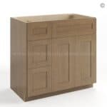 Rustic Wood Shaker 36 W Vanity Combo with Drawers