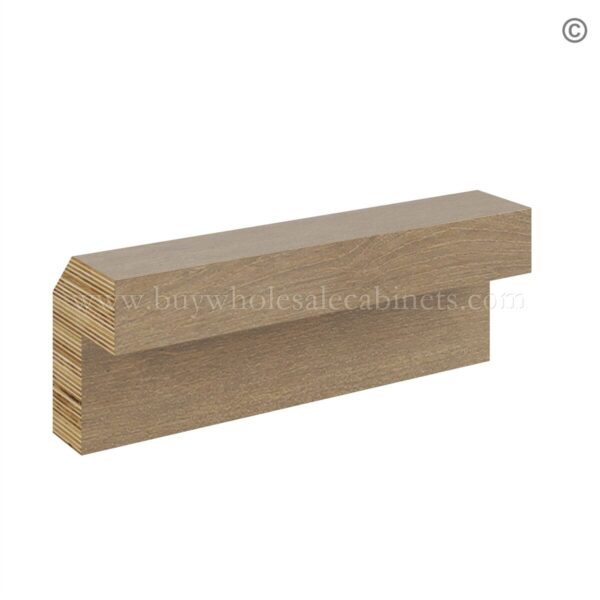 89 rustic wood angle light rail moulding
