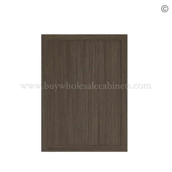 116 slim amber oak shaker sample door display