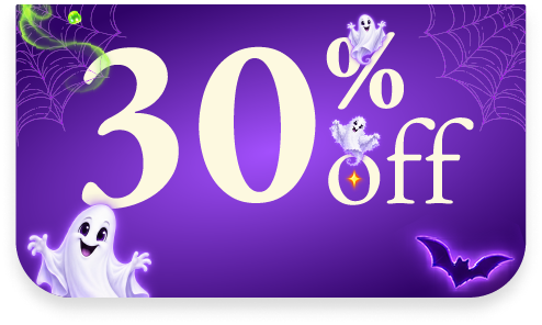 Halloween 30 off